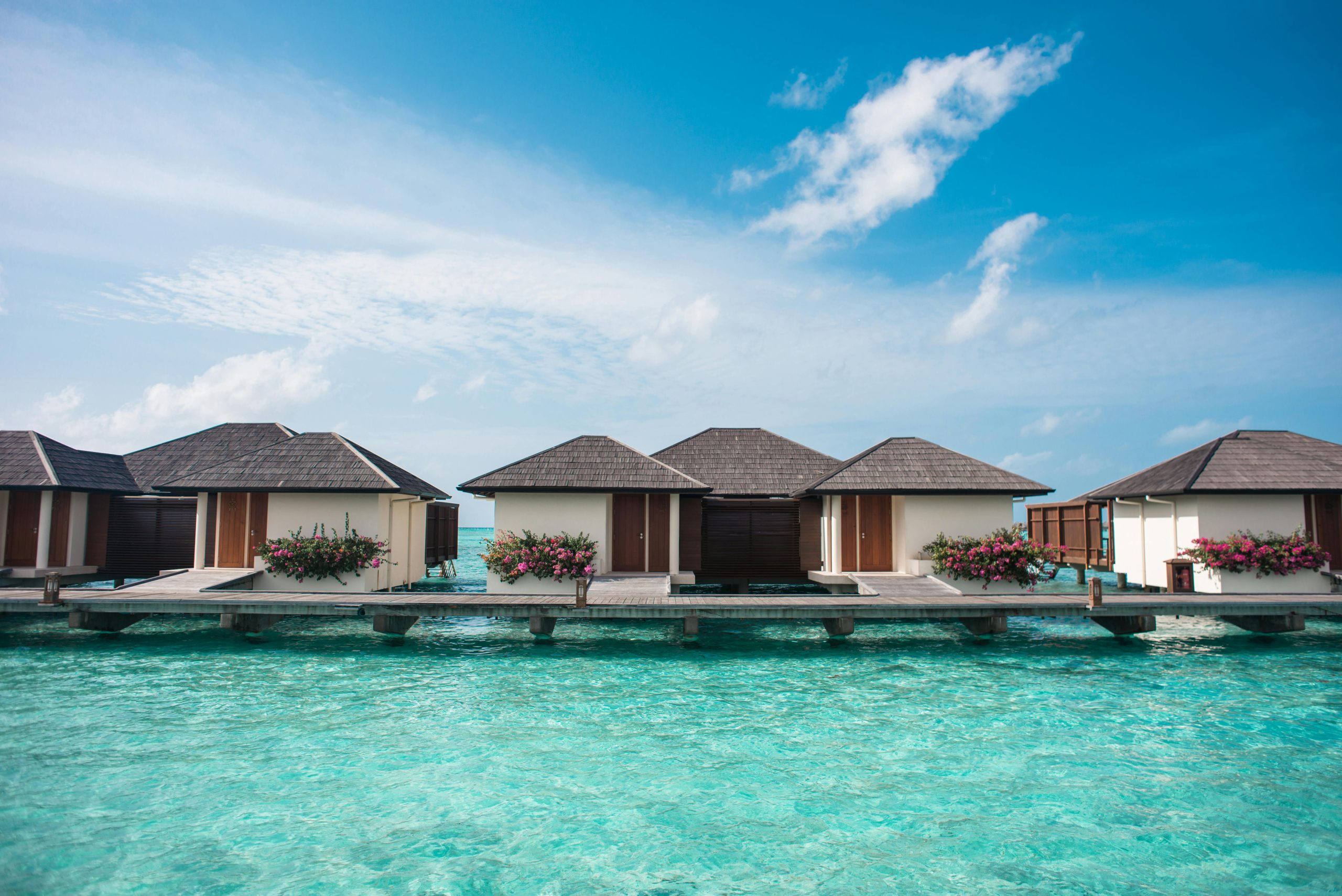 Splendid overwater villas in Maldives offering a serene and luxurious vacation experience.